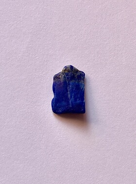 天然阿富汗青金石原石无孔