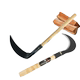 Cutting dual-purpose sickle mowing knife farming harvest corn
