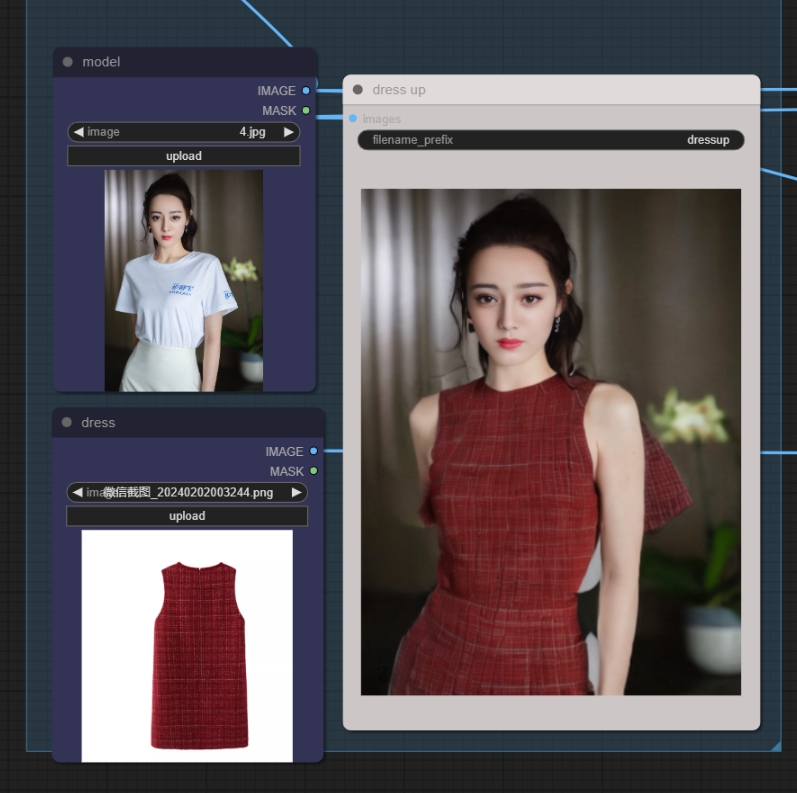 电商AI模特换装工作流|一键换装|COMFYUI集成包|OOTDIFFUSION - 图0