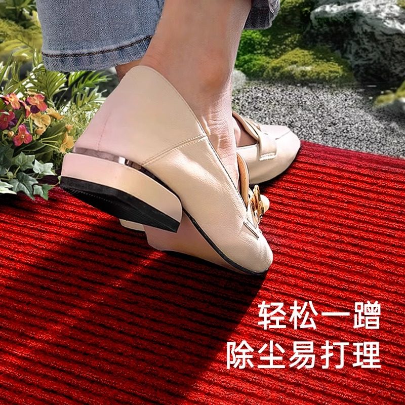 入户门地垫门口进门脚垫家用除尘防滑免洗耐脏可裁剪红色喜庆地毯,淘宝优惠券,粉丝福利购,淘宝优惠卷