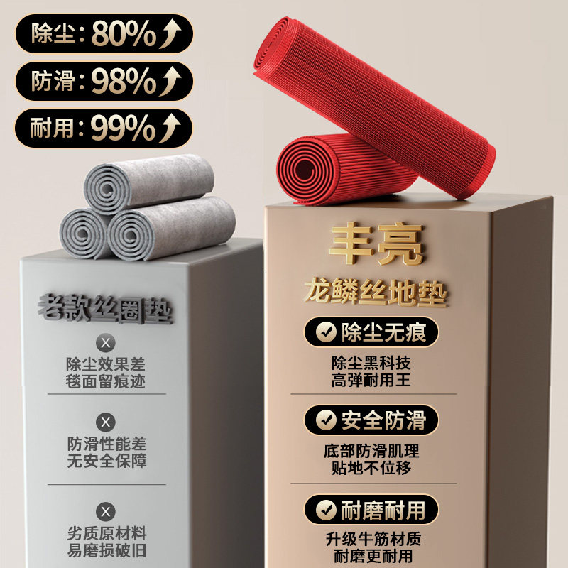 2026新款商用公司进门地垫室外耐脏防滑门垫高级免洗入户门外脚垫,淘宝优惠券,粉丝福利购,淘宝优惠卷