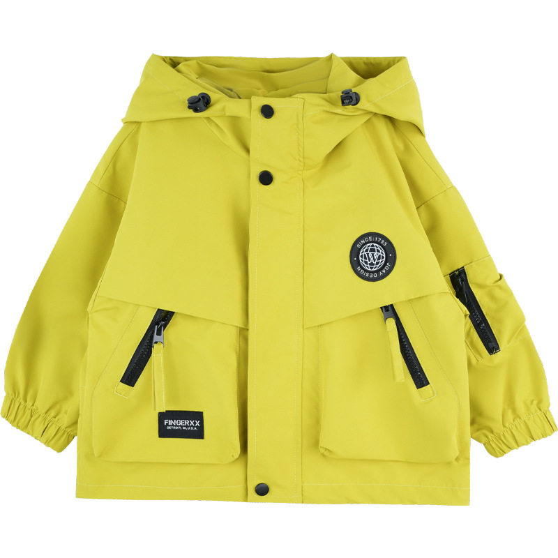 风之谷2026早春新款帅气百搭儿童连帽冲锋衣洋气防水男童外套新品,淘宝优惠券,粉丝福利购,淘宝优惠卷
