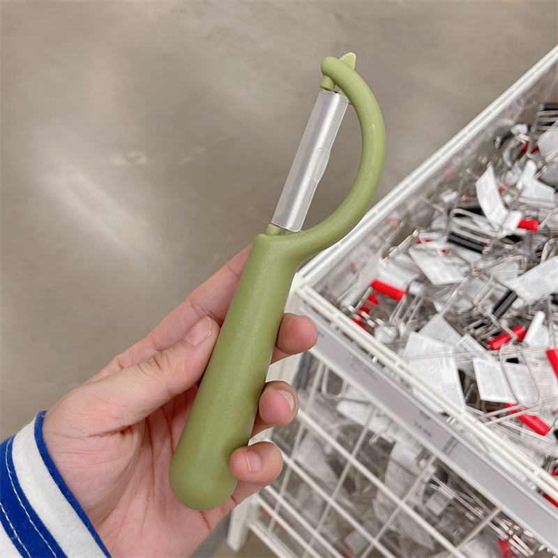 包邮家用好货蠢萌手感多功能不锈钢削皮器甘蔗水果瓜果刨皮器神器 - 图3