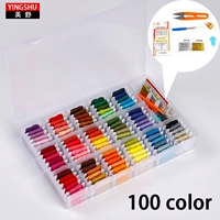 Коробка 100 Цвет+инструментарий+ручная сумка материала