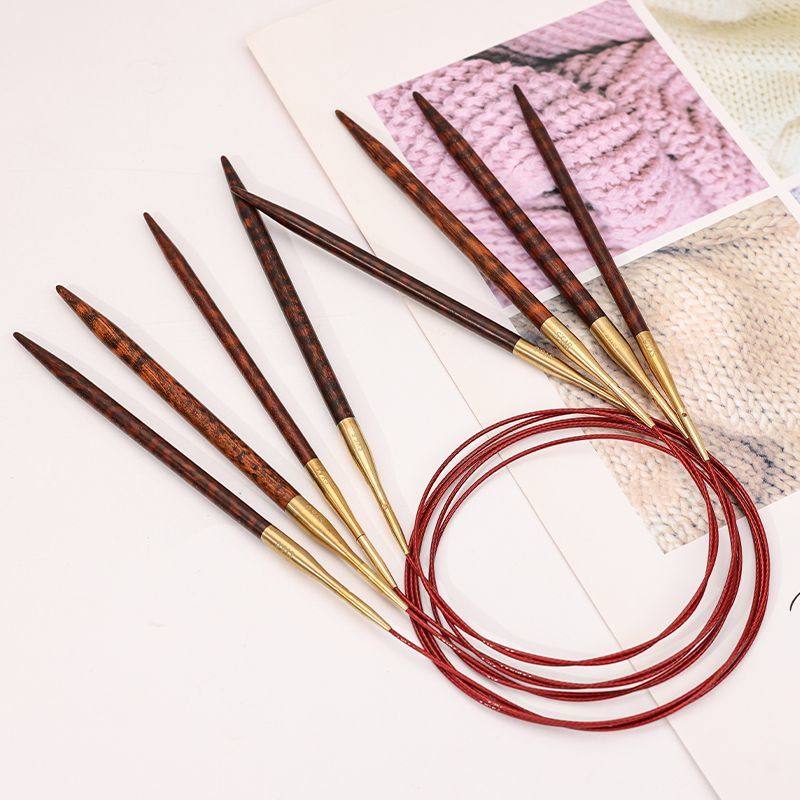 高端蛇木环形针毛衣针循环针可拆卸手工diy编织工具棒针手工打磨,淘宝优惠券,粉丝福利购,淘宝优惠卷