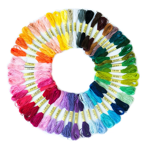 100 -color Ручная вышиваемая линия вышива