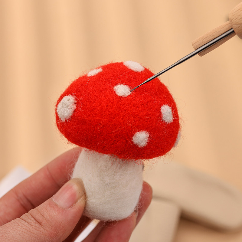 羊毛毡戳戳乐木手柄3针7针多头单头戳针笔刺针狗猫毛毡扎毛球工具,淘宝优惠券,粉丝福利购,淘宝优惠卷
