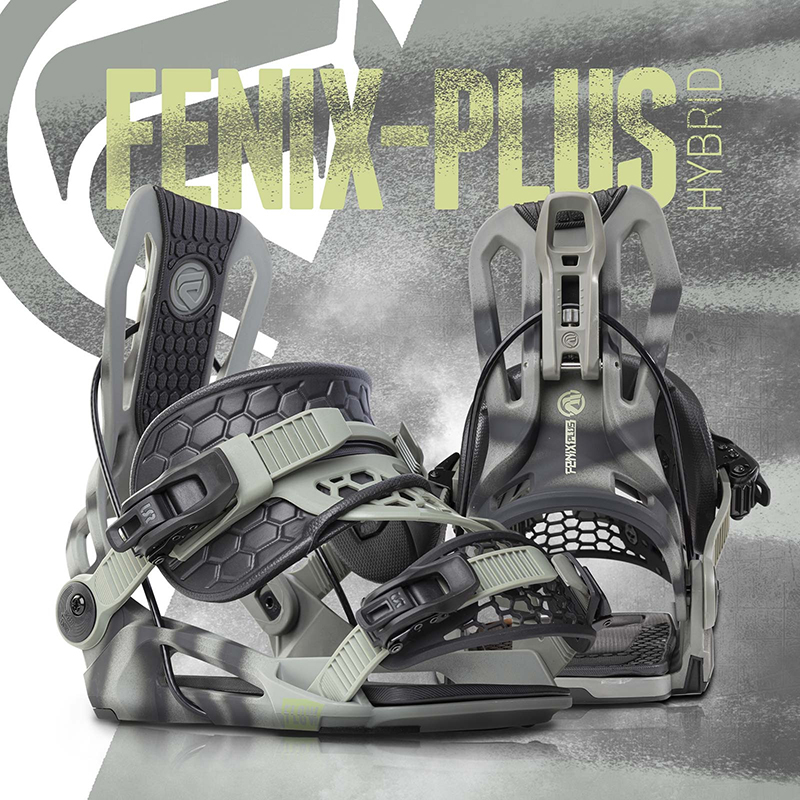 美国FLOW专业快穿固定器滑雪板单板固定器男式FENIX-PLUS正品快开 - 图0