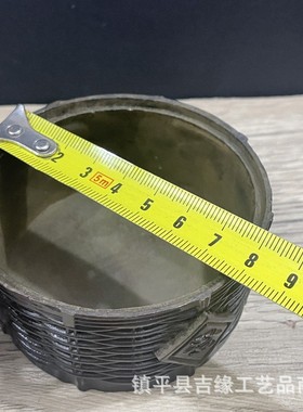 2026仿古竹篓香炉家用室内沉香熏香炉复古家用摆件