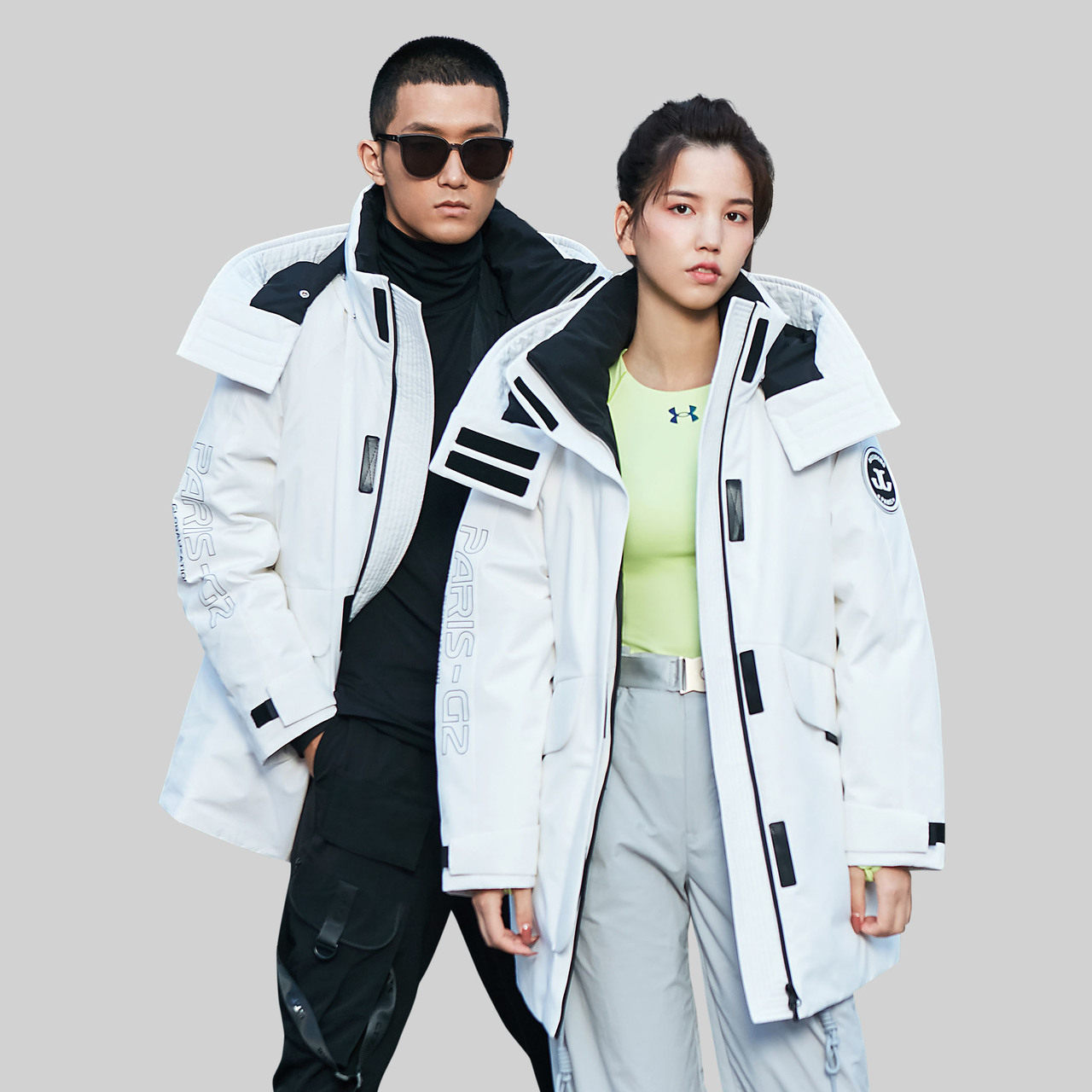 波司登韩版廓形男女情侣羽绒服