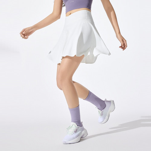 波司登夏季女经典柔型轻运动裙裤A字裙裤防走光休闲百搭 - 图1