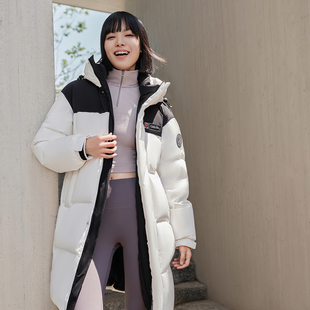 波司登奥莱冬季男女同款百搭中长款连帽