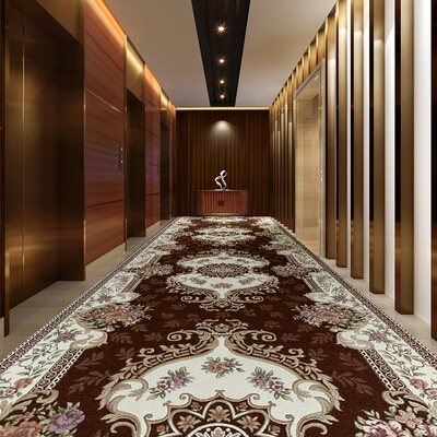 走廊地毯家用过道长条防滑酒店宾馆楼道满铺尺寸定制门口进门地垫