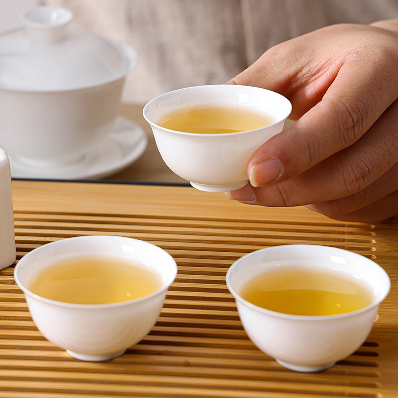 潮州高档骨瓷功夫茶具茶杯个人专用小茶杯陶瓷喝茶杯子闻香品茗杯,淘宝优惠券,粉丝福利购,淘宝优惠卷