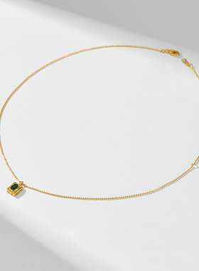 潮流轻奢高级设计感新款宝石项链