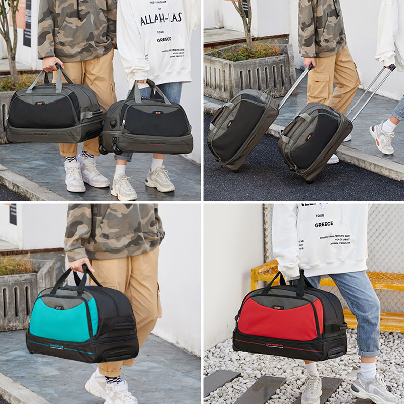 handry /亨得利手提拉杆男女旅行包 亨得利旅行袋