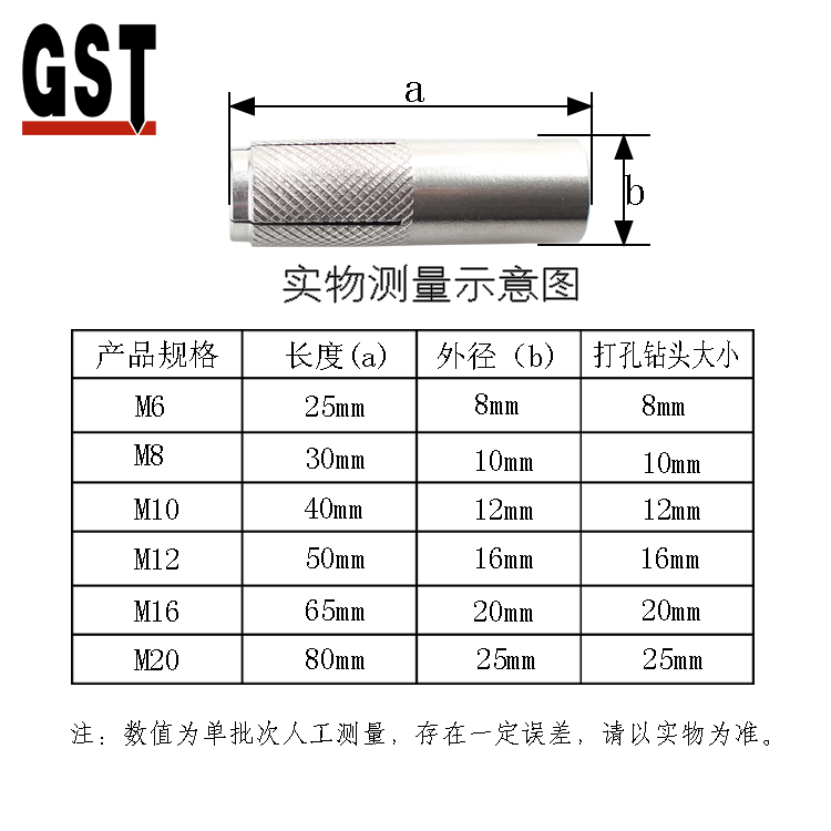 304/316不锈钢内迫壁虎顶爆内膨胀螺丝内爆平爆M6M8M10M12M16M20