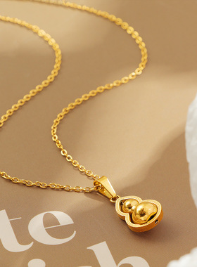 【杭州灵隐官方】福禄葫芦项链