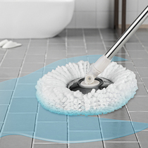 Inexplicable mop rod with no bucket mop disc rotating mop self-wringing Home free hand washing dry and wet and water absorbing mop