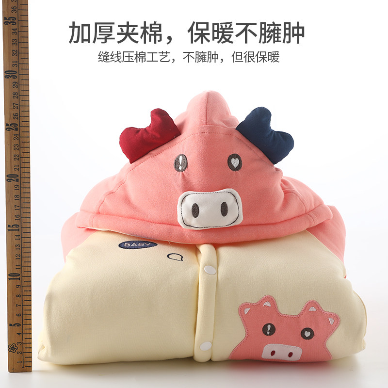 婴儿衣服秋冬 哗哗米奇连身衣/爬服/哈衣
