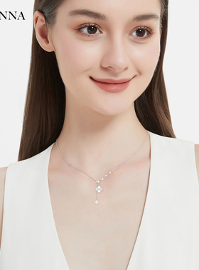 四叶予你万事顺意四叶草项链