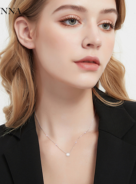 闪到失焦!!纯银项链推荐