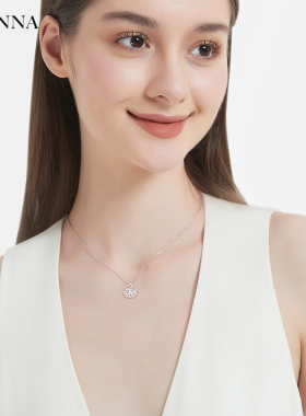 2025新款纯银白天鹅项链吊坠配饰轻奢高级感送女朋友生日礼物