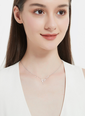 以蝶为结系住心意纯银蝴蝶项链