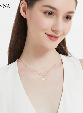 如同土星稳定环绕情谊不变项链