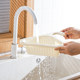Sheli PP material retractable triangle drain basket