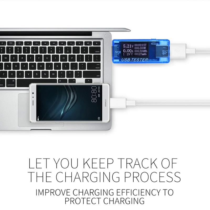 .USB Current and Voltage Meter Test Monitor Detector Power M - 图2