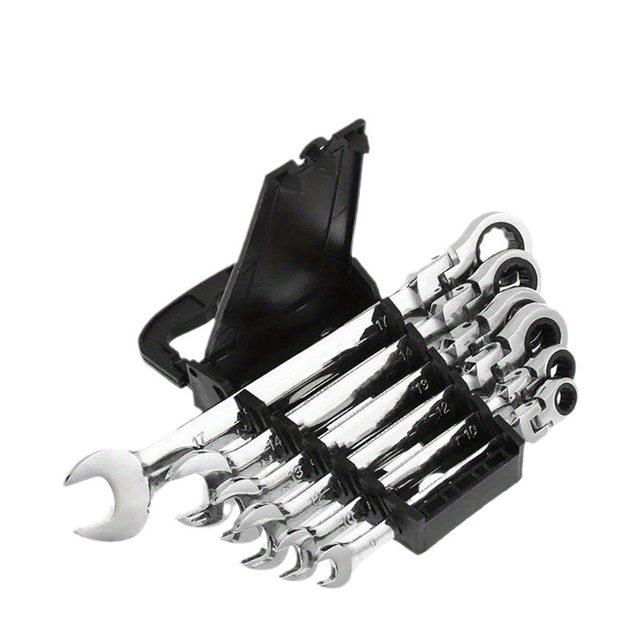 Universal 72-tooth ratchet wrench dual-purpose wrench movable head ratchet wrench opening plum blossom labor-saving fast wrench wrench