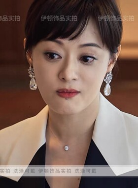 钛钢不掉色经典两克拉鱼线项链