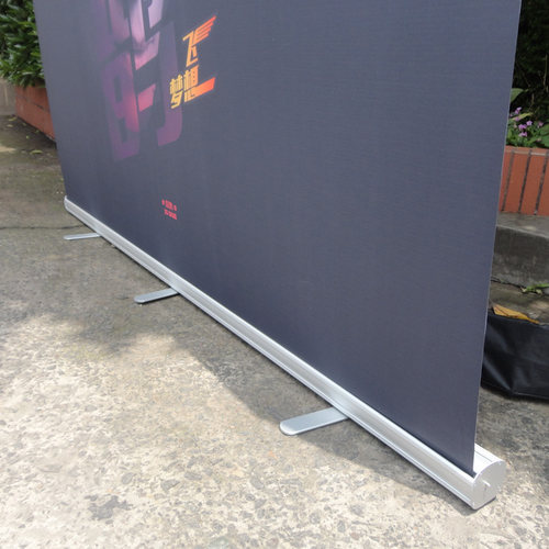 宽幅易拉宝240X200cm巨型易拉宝豪华型加大易拉宝超大幅易拉宝 - 图1