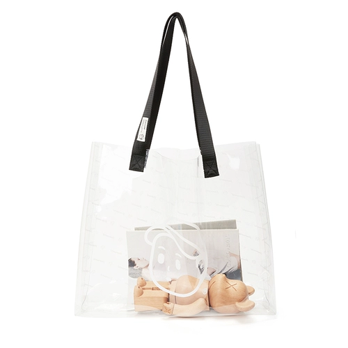 Вместительная и большая сумка на одно плечо из ПВХ, барсетка, трендовая водонепроницаемая сумка