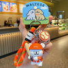 2024 New Genuine Line Puppy Games Car Keychain Men's School Bag Pendant Small Jewelry Keychain