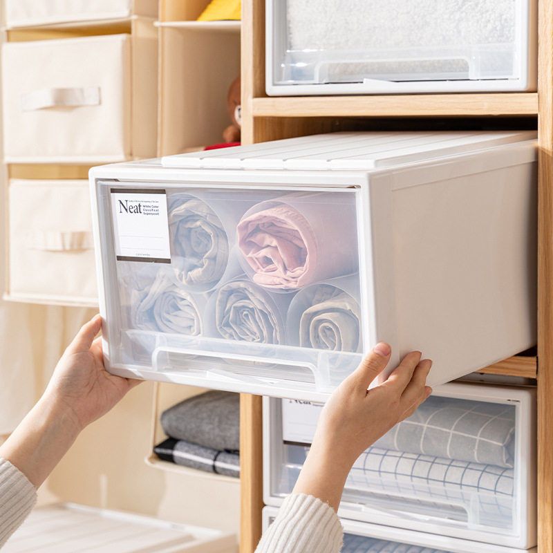 台州市趣纳生活用品有限公司趣纳抽屉式收纳箱 收纳盒箱抽屉式 家,淘宝优惠券,粉丝福利购,淘宝优惠卷