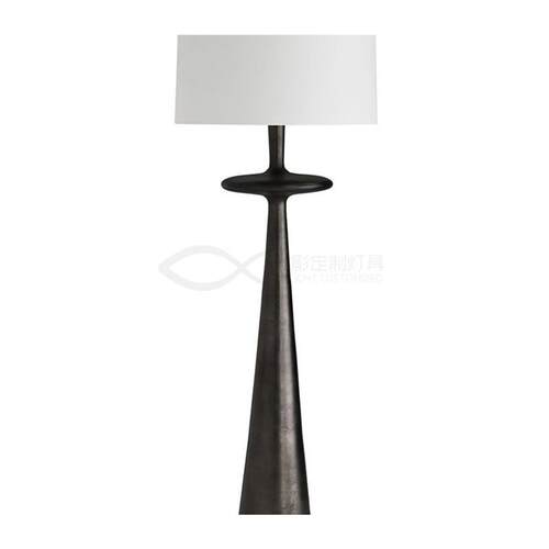 定制椎管古铜做旧落地灯立灯别墅展厅酒店灯具Putney Floor Lamp - 图3