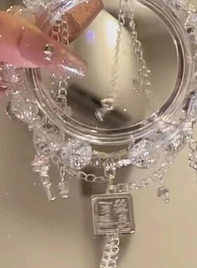 轻奢苗疆异域铃铛流苏手链多层新中式汉服配饰中国风女手串礼物