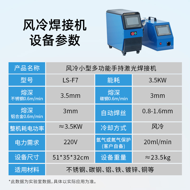 理索小型手持光纤激光焊接机技术工业拼点焊机1500W自动切割焊接