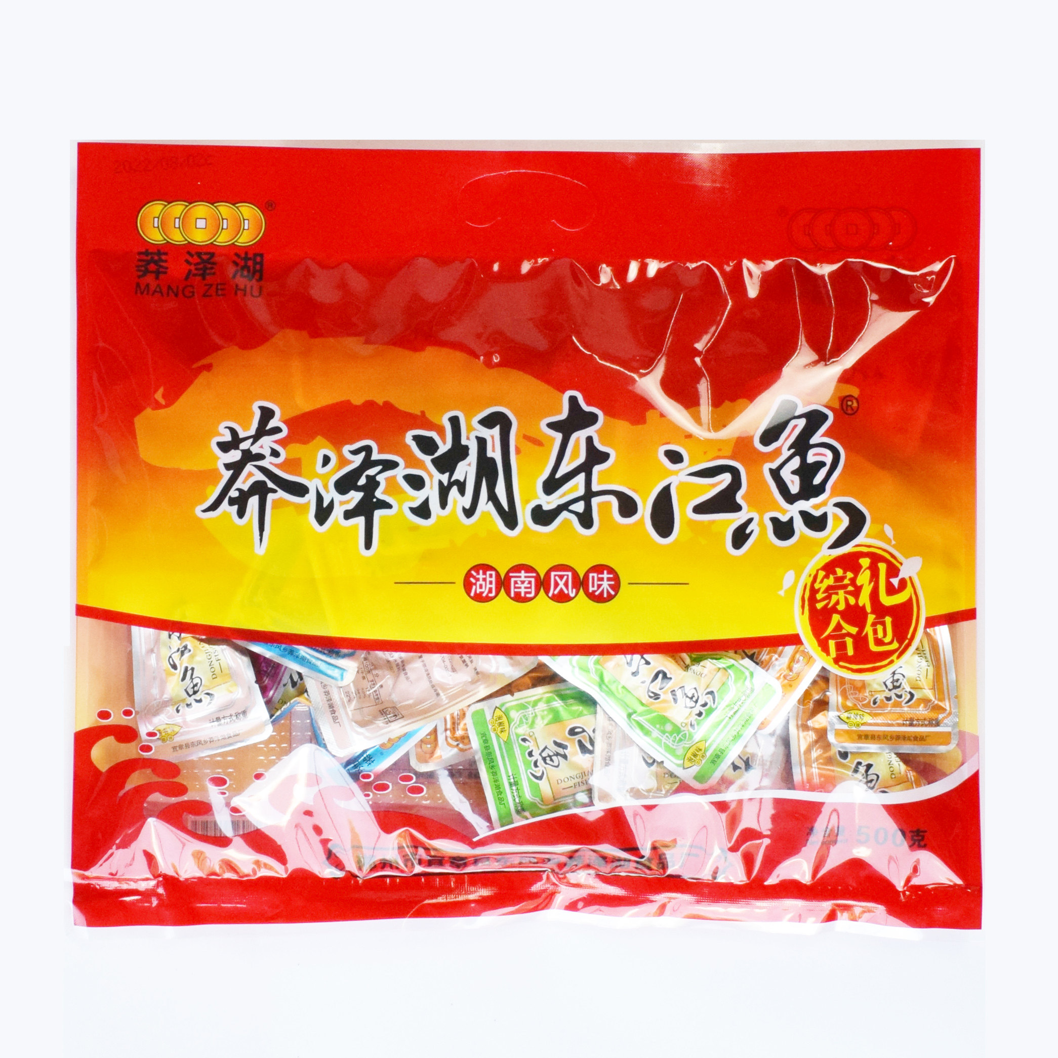 莽泽湖东江鱼湖南特产即食综合礼包500g郴州香辣鱼零食休闲小吃