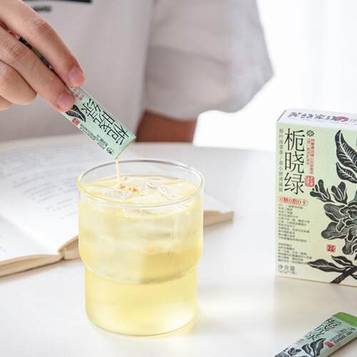 茶颜悦色茶小匣栀晓绿小莲罐原叶冻萃茶乌龙风味速溶茶粉固体饮料 - 图2