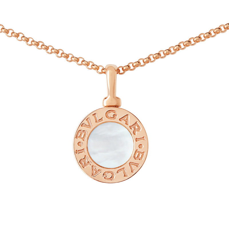 bvlgari官网正品母贝女士锁骨链 欧派亿奢汇海外项链