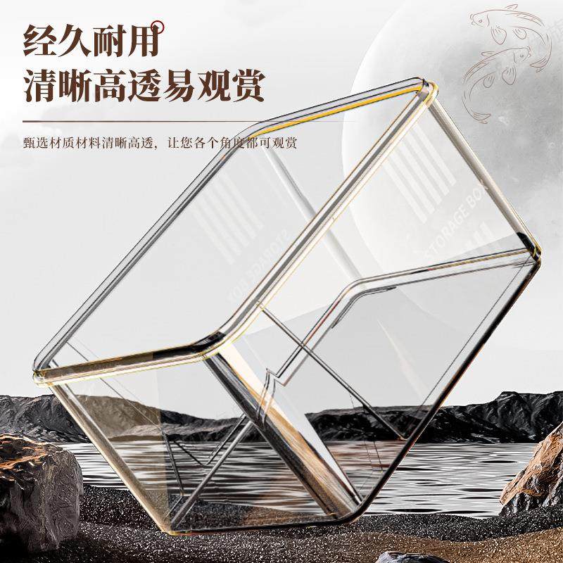 鱼缸客厅2025新款小金鱼乌龟饲养家用仿玻璃亚克力小型桌面生态缸,淘宝优惠券,粉丝福利购,淘宝优惠卷