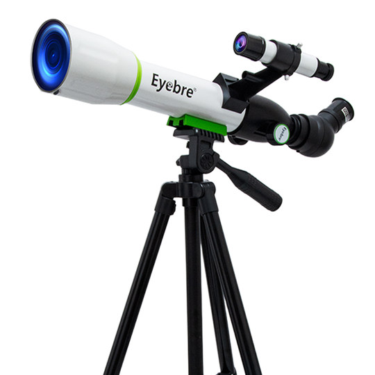 Use a professional telescope to see the vast starry sky