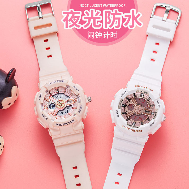 女初中学生女孩韩版迪士尼机械手表 曼雅蒂手表国产腕表