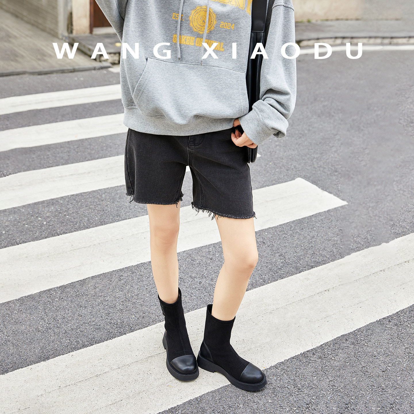 原创【王小毒】星星月亮○4cm厚底弹力靴女短筒显瘦绒面厚底袜靴,淘宝优惠券,粉丝福利购,淘宝优惠卷