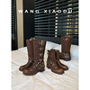 Wang Xiaodu high-top design fashion boots