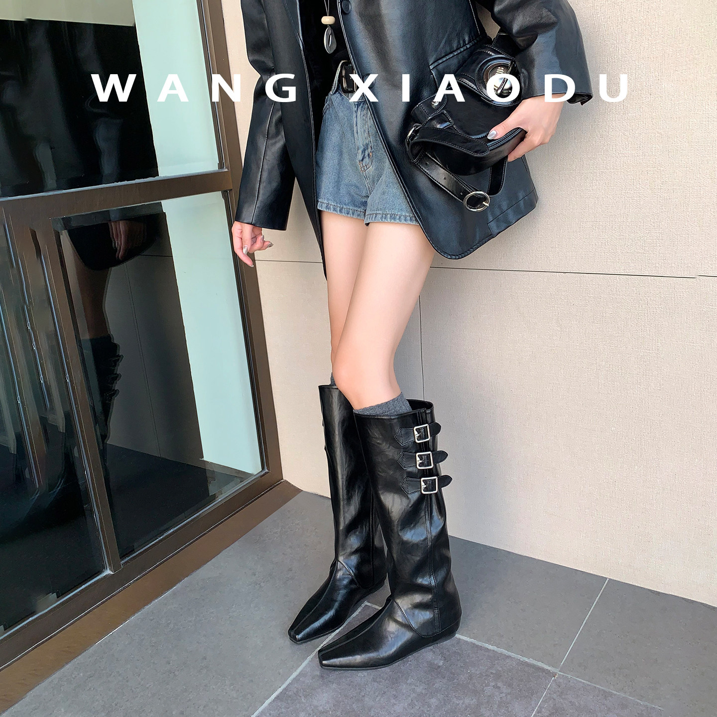 【王小毒】凡尔赛玫瑰●5cm内增高骑士靴女可拆卸两穿裤管长筒靴,淘宝优惠券,粉丝福利购,淘宝优惠卷
