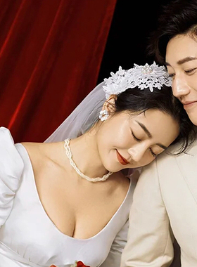 多层珍珠项链女士配饰品设计感choker锁骨链子三层麻花颈链子112